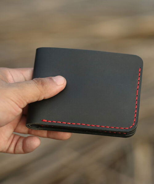 Dazzle – Blackish Handmade Wallet